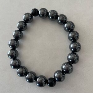 Hematite and Carnelian bracelet